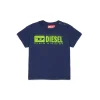 DIESEL T-shirt con logo degradé | Bambino T-Shirt | Activewear