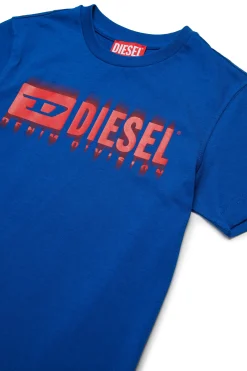 DIESEL T-shirt con logo degradé | Bambino T-Shirts