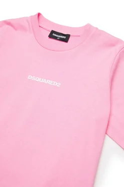 DSQUARED2 T-shirt con logo effetto gommato | Bambino T-Shirts | Activewear