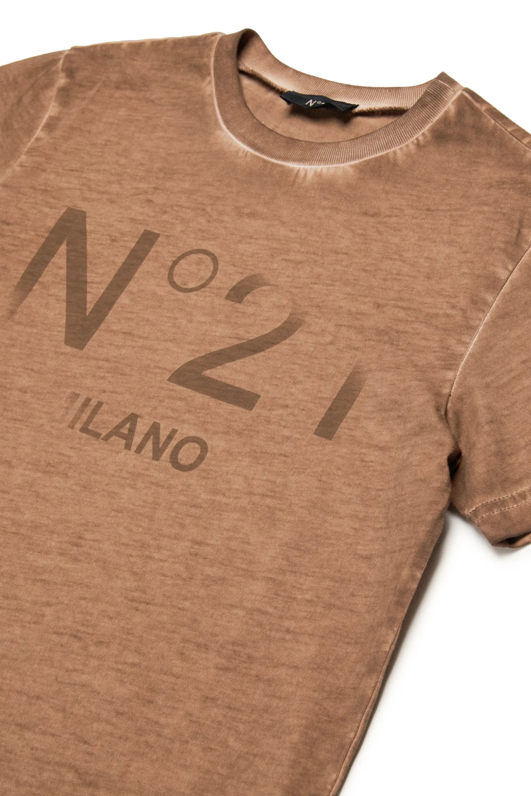 N°21 T-shirt con logo in dissolvenza | Bambino T-Shirts