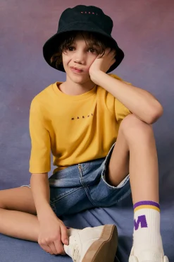 MARNI T-shirt con logo istituzionale | Bambino T-Shirts | Activewear