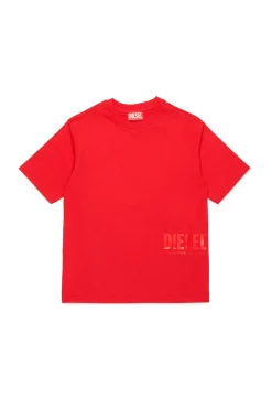 DIESEL T-shirt con logo laterale | Bambino Swimwear | Swimwear