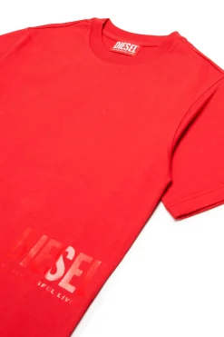 DIESEL T-shirt con logo laterale | Bambino Swimwear | Swimwear