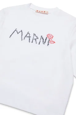 MARNI T-shirt con logo Flower | Bambino T-Shirts | Logomania