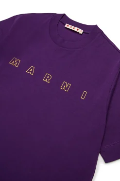 MARNI T-shirt con logo Outline | Bambino Logomania | Logomania