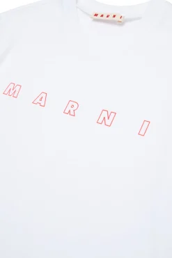MARNI T-shirt con logo Outline | Bambino T-Shirts | Logomania