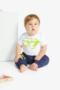 DIESEL T-shirt con logo Oval D effetto used | Bambino T-Shirt | Oval D By Diesel