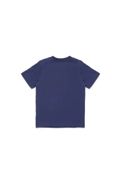 DIESEL T-shirt con logo Oval D effetto used | Bambino T-Shirt | Oval D By Diesel