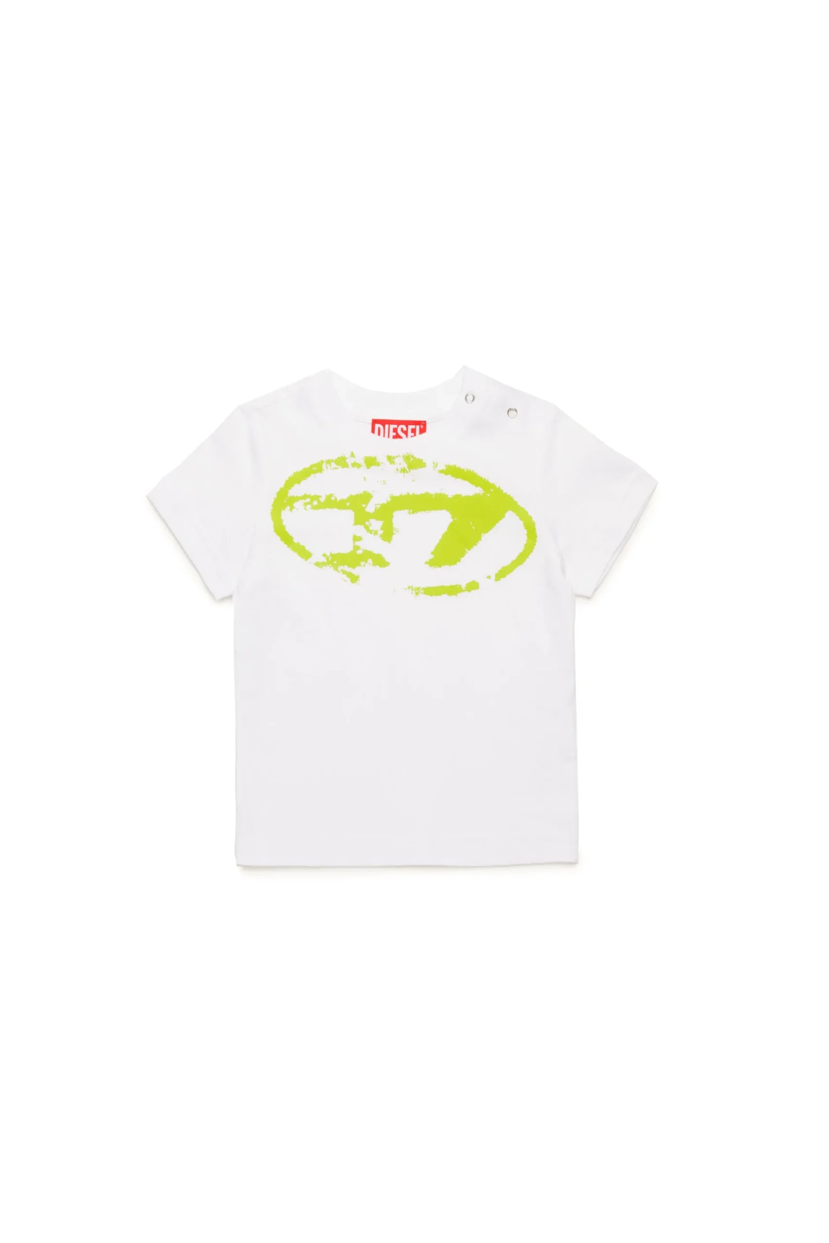 DIESEL T-shirt con logo Oval D effetto used | Bambino T-Shirt | Oval D By Diesel