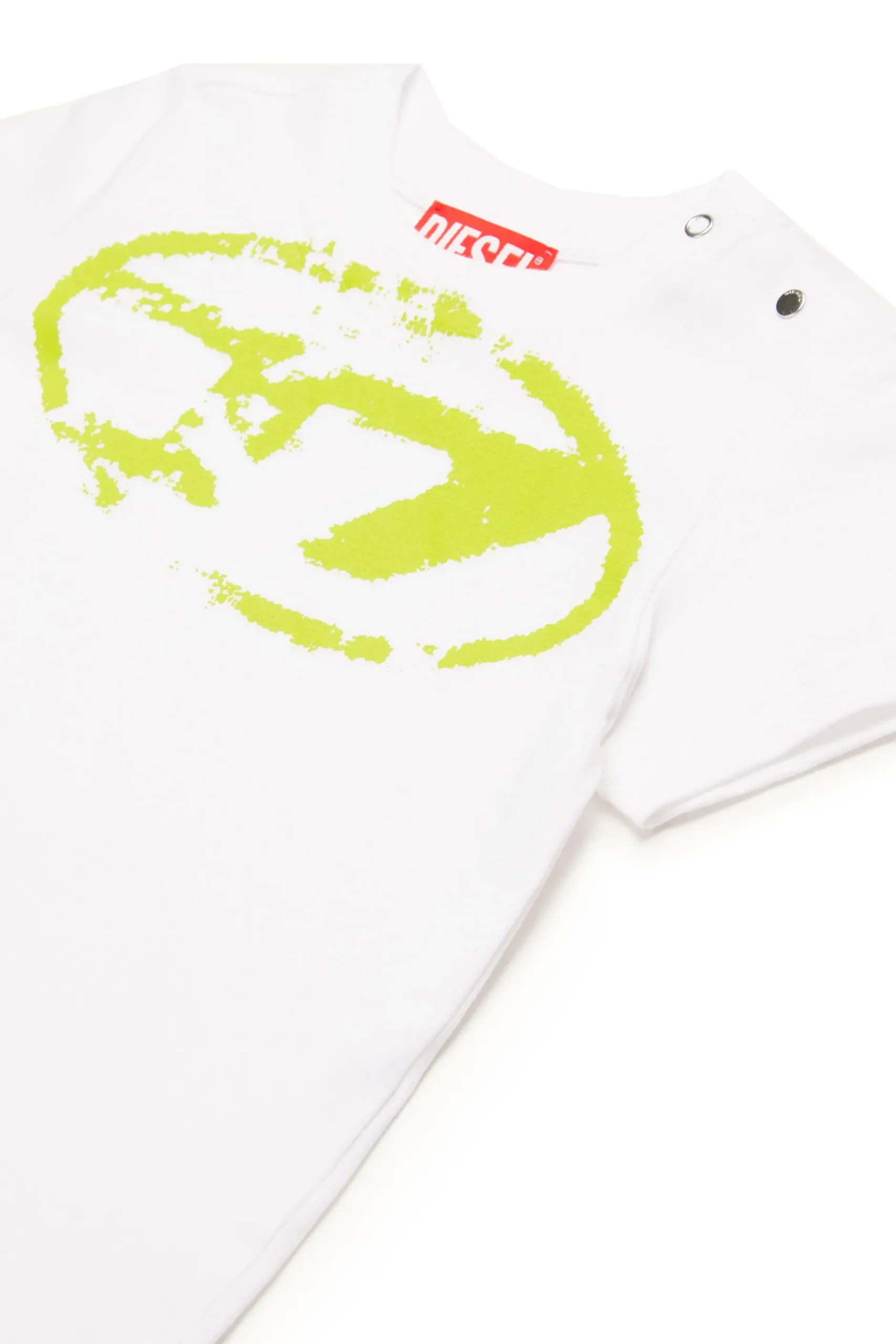 DIESEL T-shirt con logo Oval D effetto used | Bambino T-Shirt | Oval D By Diesel
