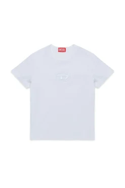 DIESEL T-shirt con logo oval D ricamato | T-Shirts