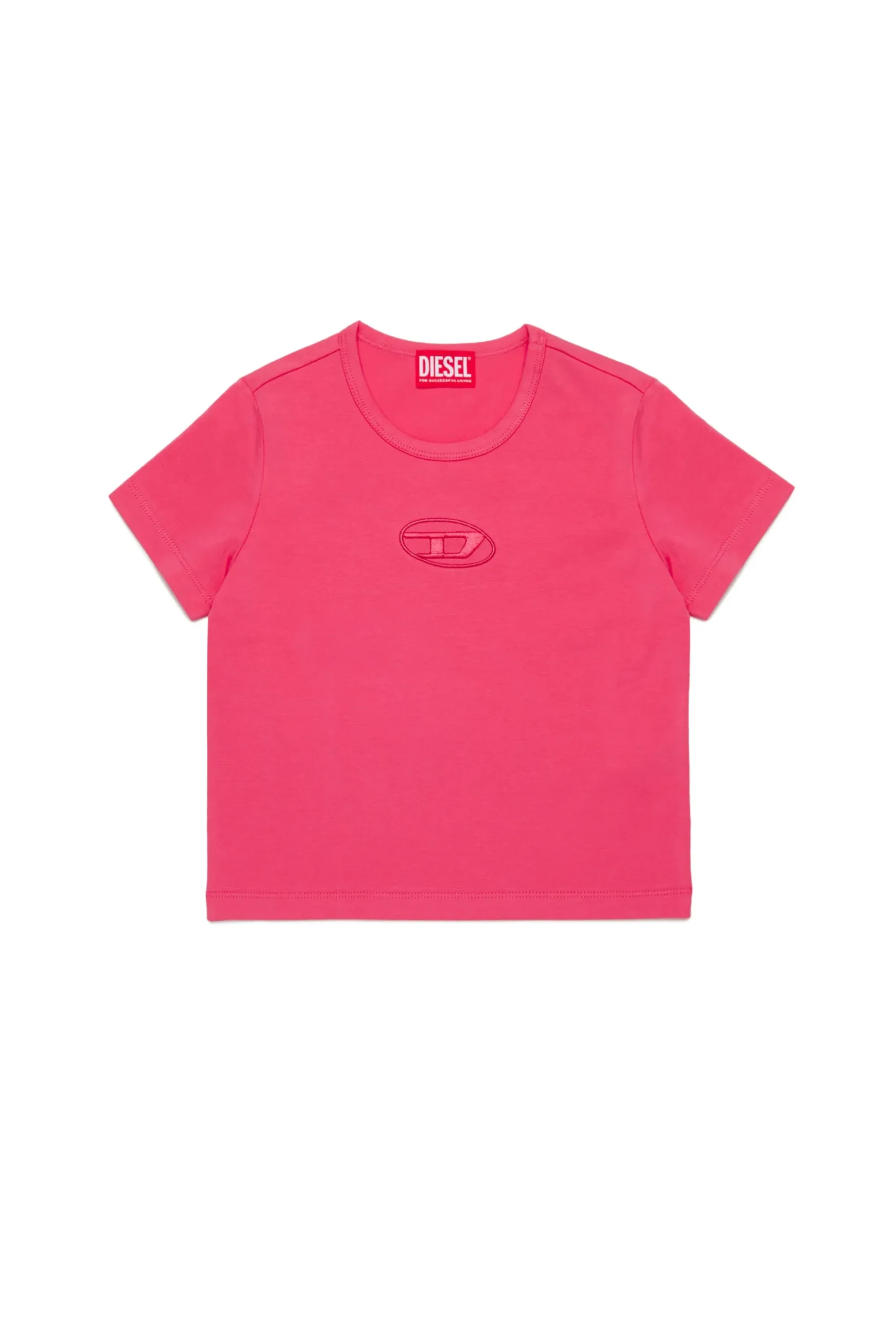 DIESEL T-shirt con logo oval D ricamato | T-Shirts