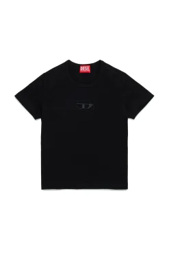 DIESEL T-shirt con logo oval D ricamato | T-Shirts