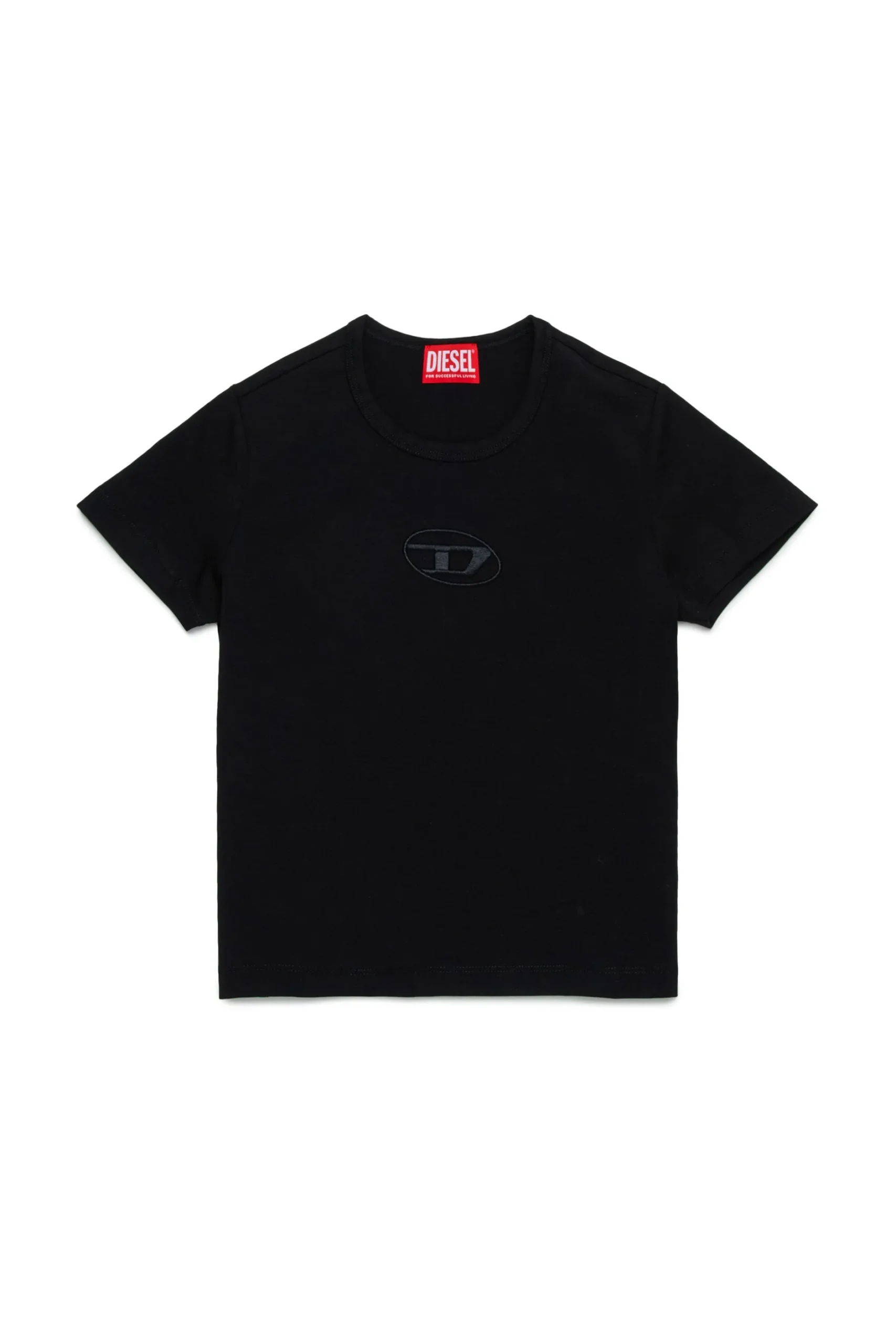 DIESEL T-shirt con logo oval D ricamato | T-Shirts