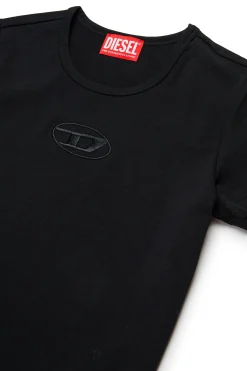DIESEL T-shirt con logo oval D ricamato | T-Shirts