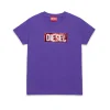 DIESEL T-shirt con logo paillettes | T-Shirts