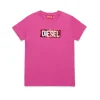DIESEL T-shirt con logo paillettes | T-Shirts