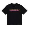 DSQUARED2 T-shirt con logo striped and shaded | Bambino T-Shirts | Logomania