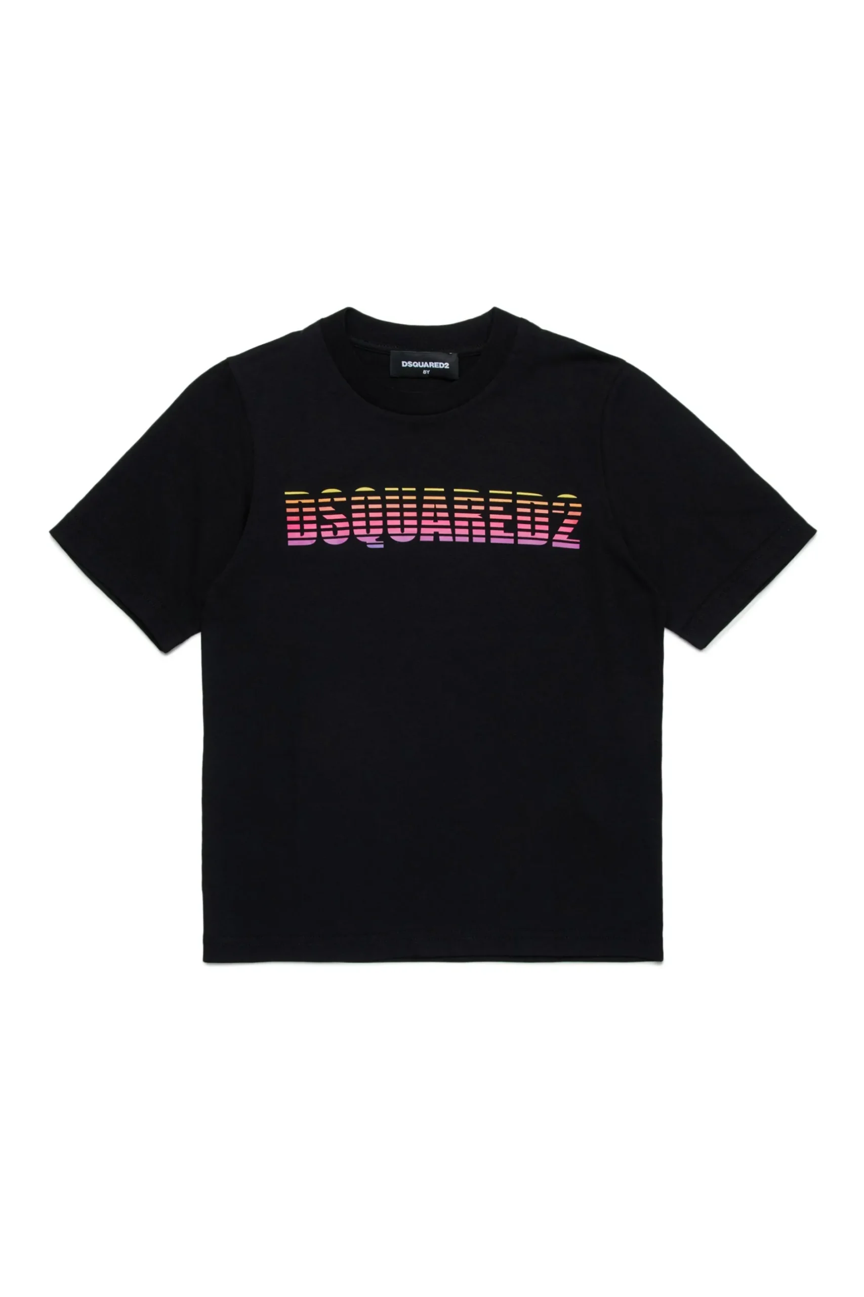 DSQUARED2 T-shirt con logo striped and shaded | Bambino T-Shirts | Logomania