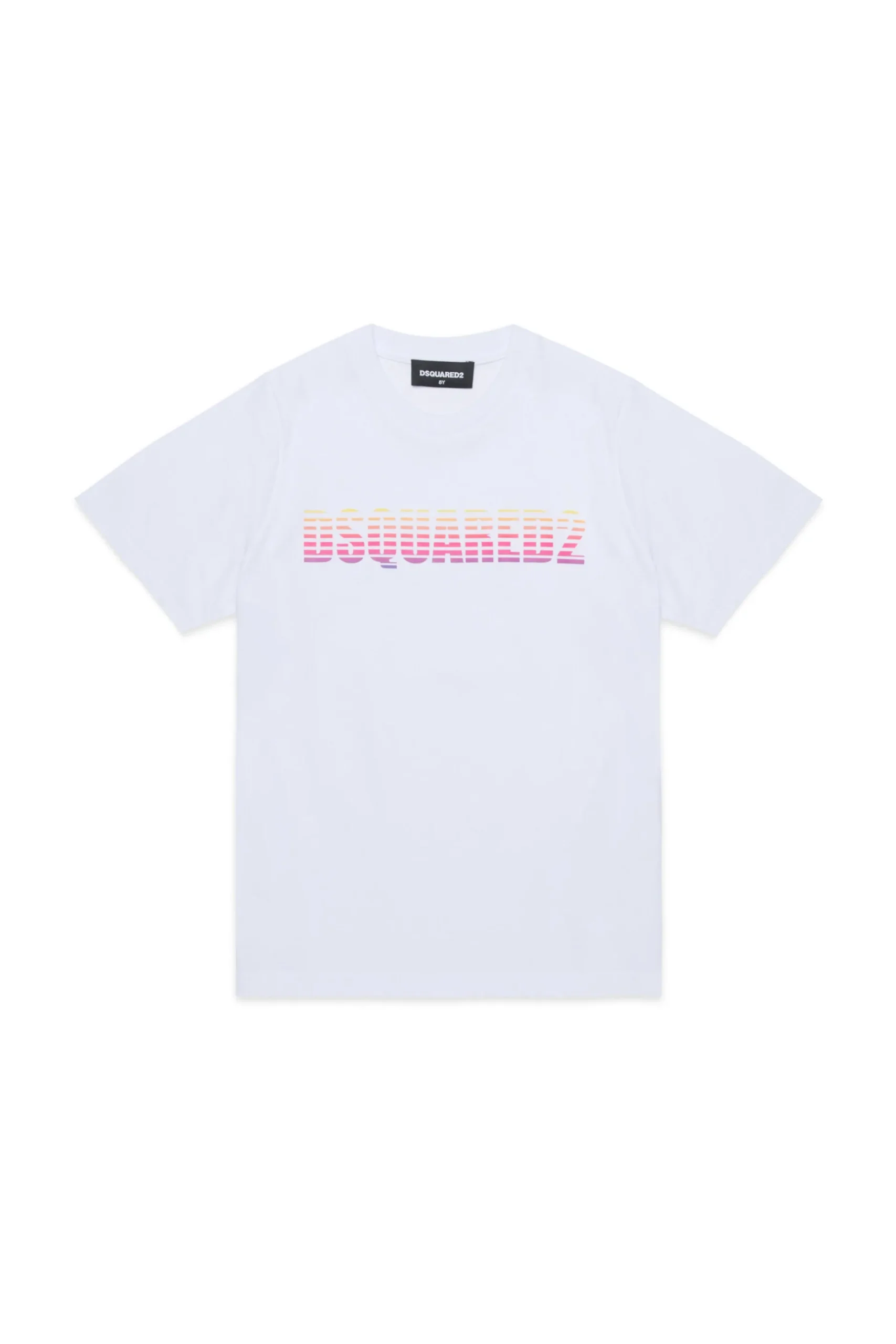 DSQUARED2 T-shirt con logo striped and shaded | Bambino T-Shirts | Logomania