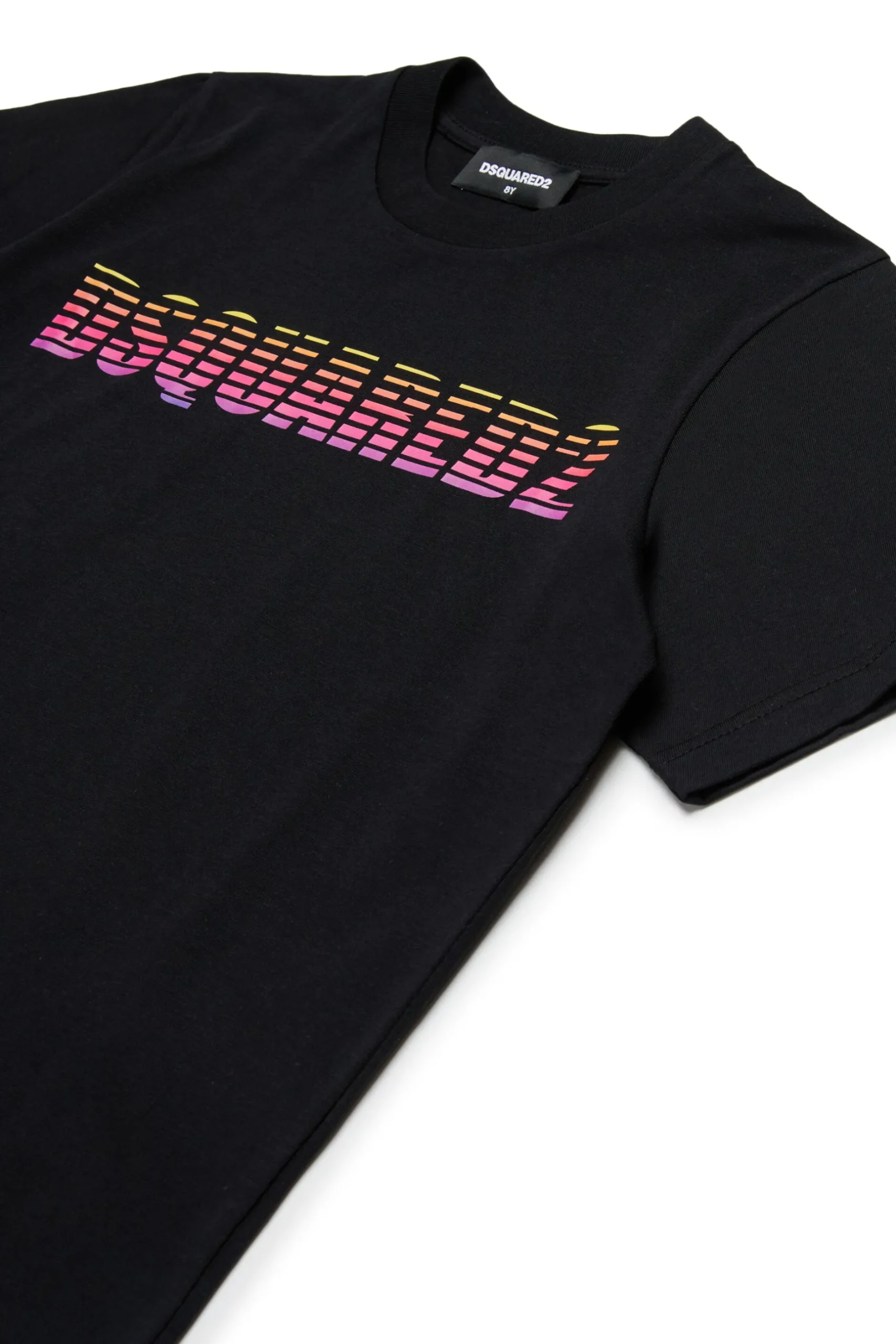DSQUARED2 T-shirt con logo striped and shaded | Bambino T-Shirts | Logomania