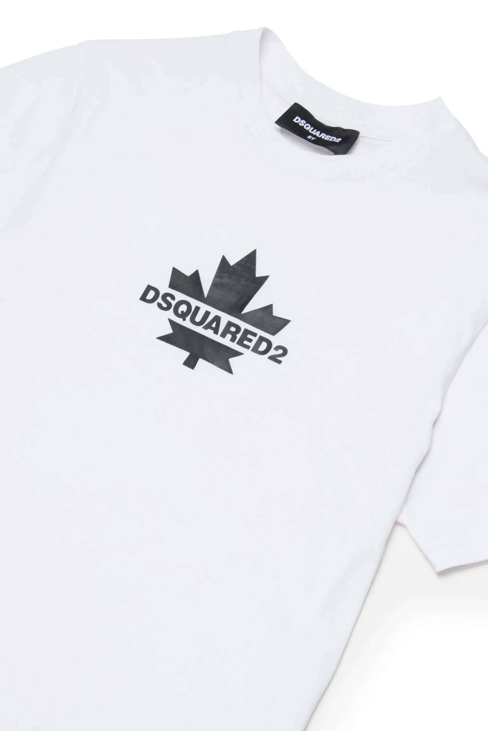 DSQUARED2 T-shirt con Maple Leaf | Bambino T-Shirts | Activewear