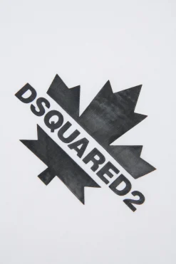 DSQUARED2 T-shirt con Maple Leaf | Bambino T-Shirts | Activewear