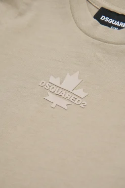 DSQUARED2 T-shirt con Maple Leaf | Bambino T-Shirt | Activewear