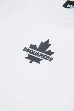 DSQUARED2 T-shirt con Maple Leaf | Bambino T-Shirt | Activewear