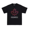 DSQUARED2 T-shirt con Maple Leaf outline | Bambino T-Shirts | Logomania