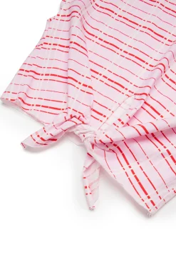 MARNI T-shirt con nodo allover Check | T-Shirts