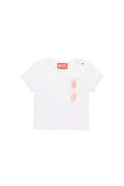 DIESEL T-shirt con pizzo e grafica Sunglasses | T-Shirt