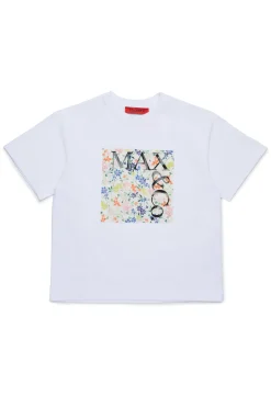 MAX&Co. T-shirt con quadrato solido floreale | Bambino T-Shirts | Logomania