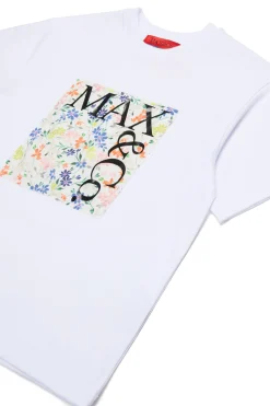 MAX&Co. T-shirt con quadrato solido floreale | Bambino T-Shirts | Logomania