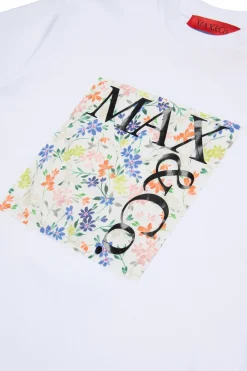 MAX&Co. T-shirt con quadrato solido floreale | Bambino T-Shirts | Logomania