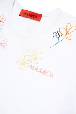 MAX&Co. T-shirt con ricami floreali | T-Shirts
