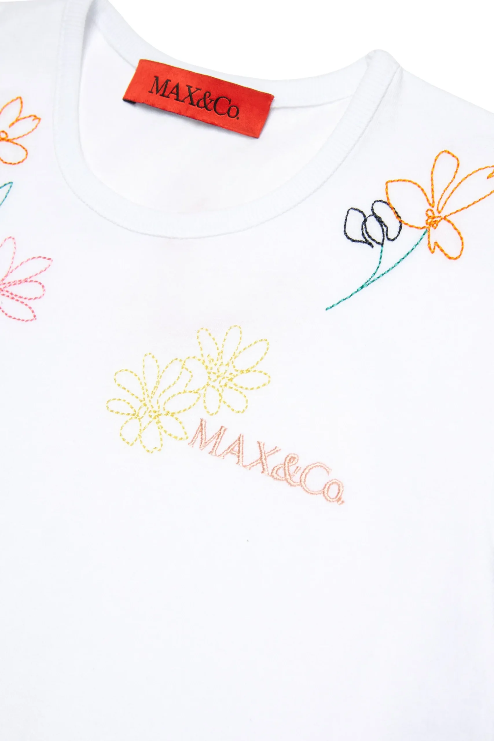 MAX&Co. T-shirt con ricami floreali | T-Shirts
