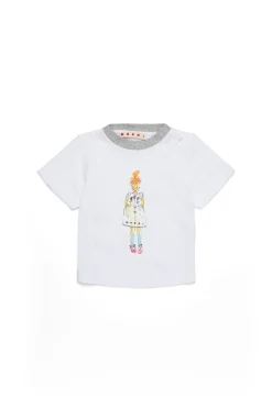 MARNI T-shirt con stampa bambolina | T-Shirt