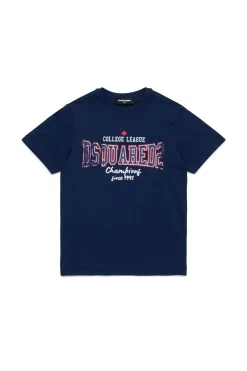 DSQUARED2 T-shirt con stampa college | Bambino T-Shirts | Logomania