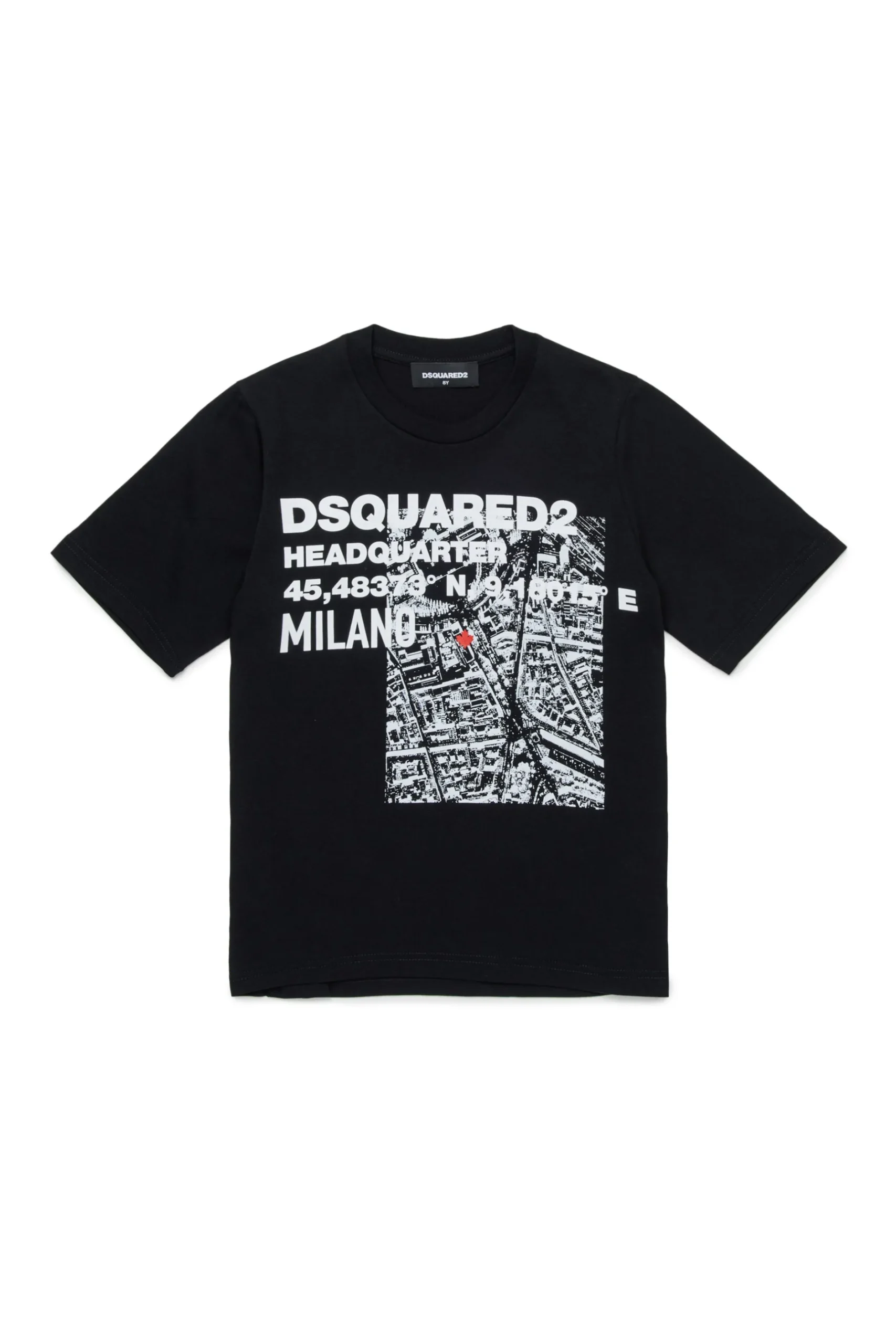 DSQUARED2 T-shirt con stampa D2 Headquarter | Bambino T-Shirts | T-Shirts