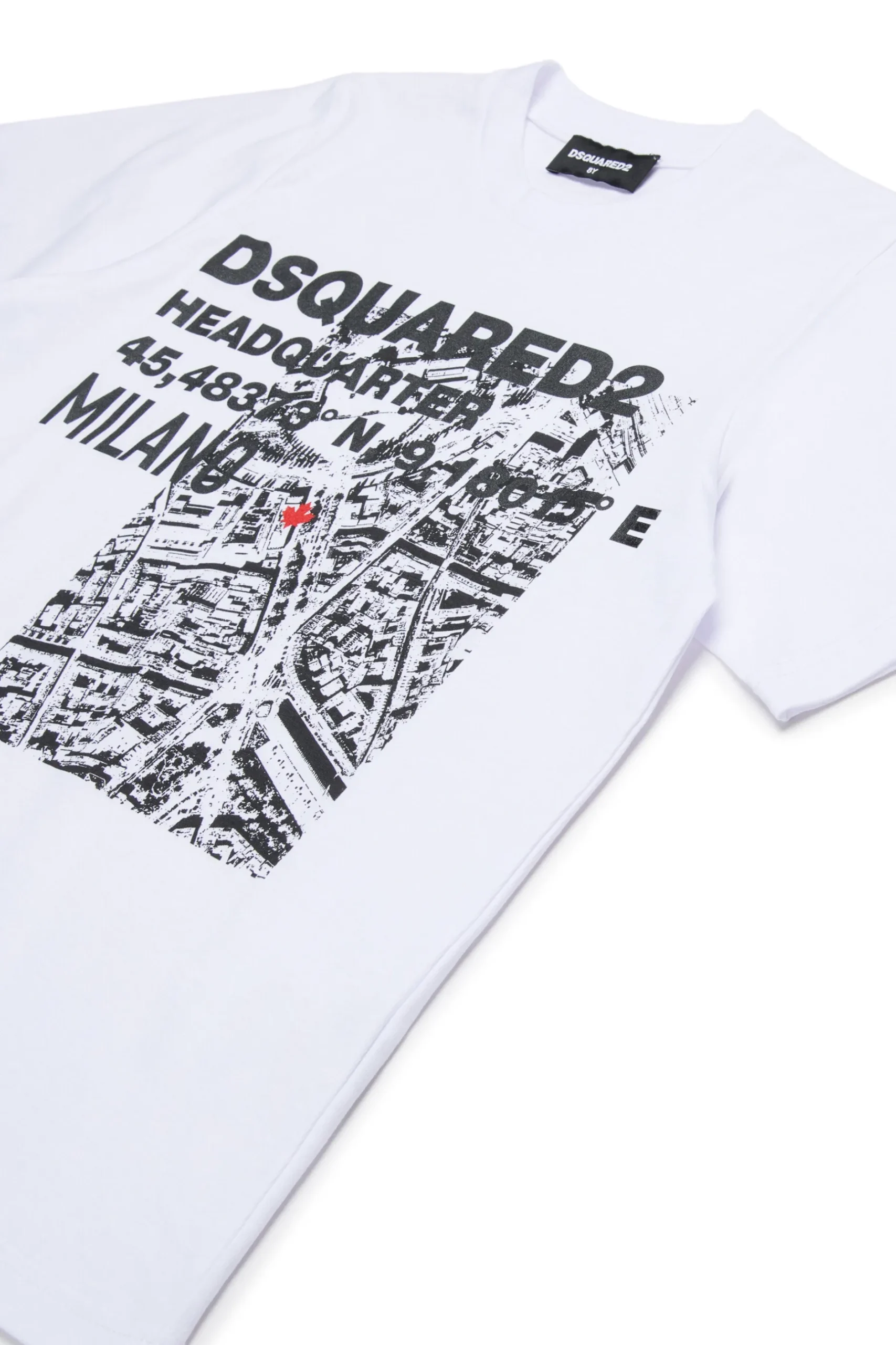DSQUARED2 T-shirt con stampa D2 Headquarter | Bambino T-Shirts | T-Shirts