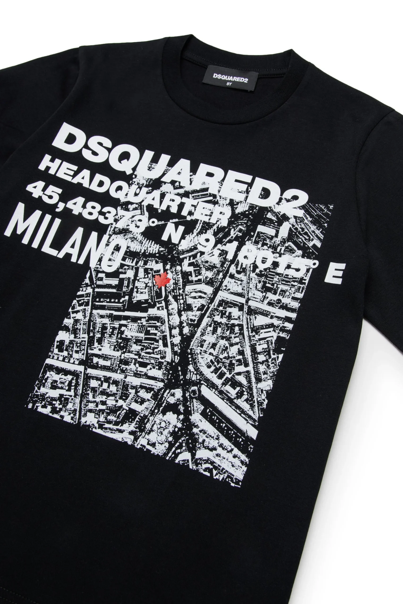 DSQUARED2 T-shirt con stampa D2 Headquarter | Bambino T-Shirts | T-Shirts