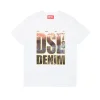 DIESEL T-shirt con stampa DSL78 Denim | Bambino T-Shirts