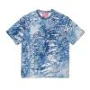 DIESEL T-shirt con stampa effetto denim strappato | Bambino T-Shirts