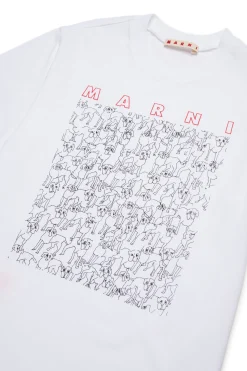 MARNI T-shirt con stampa Joy Logo | Bambino T-Shirts | T-Shirts