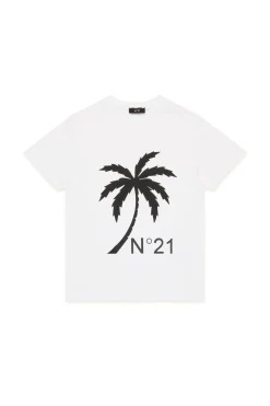N°21 T-shirt con stampa Palma | Bambino T-Shirts