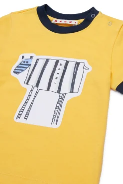 MARNI T-shirt con stampa zebra | T-Shirt