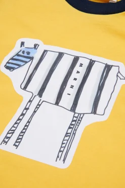 MARNI T-shirt con stampa zebra | T-Shirt