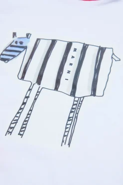 MARNI T-shirt con stampa zebra | T-Shirt