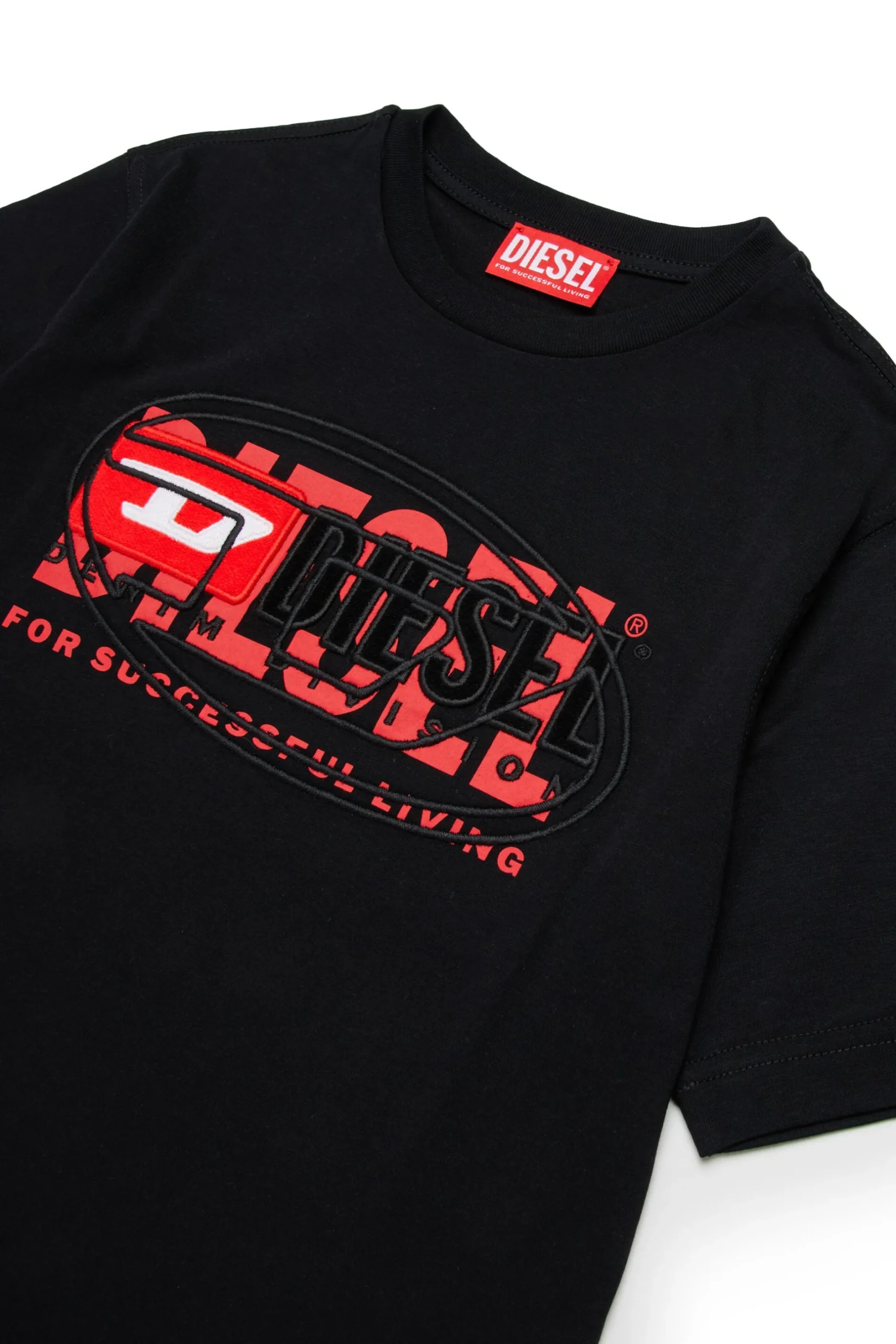 DIESEL T-shirt con triplo logo | Bambino Logomania | Logomania